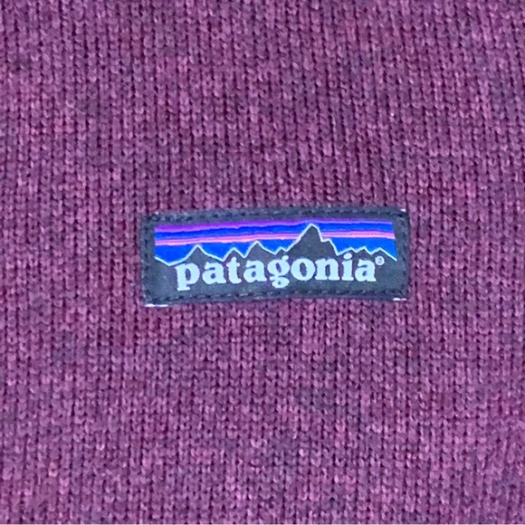 Patagonia Better Sweater Women's Maroon 1/4 Zip Pullover XS - Picture 12 of 13